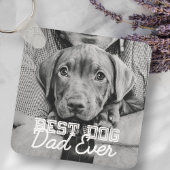 犬最高のパパエバモダンカスタムペット写真 キーホルダー