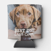 犬最高のパパエバモダンカスタムペット写真 缶クーラー (裏面)