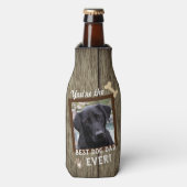 犬最高のパパエバーワンフォトクーラーボックス ボトルクーラー (ボトル正面)