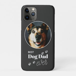 犬最高のパパカスタム写真Pawprint iPhoneケース iPhone 11 Proケース