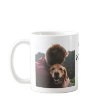 犬最高のパパパーソナライズされたペット名2 Photo Collage