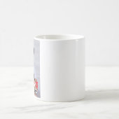 犬最高のパパパーソナライズされた写真 コーヒーマグカップ (中央)