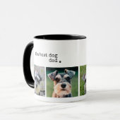 犬最高のパパミニマモダンリスト4 Photo Mag マグカップ (正面左)