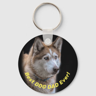 犬最高のパパ永遠の父の日 キーホルダー