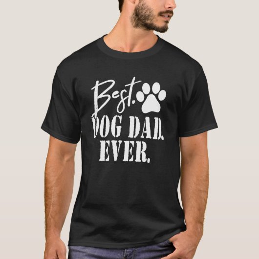 犬最高のパパ永遠の父の日 Tシャツ (正面)