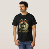 犬最高のパパ | newfoundlandパパ tシャツ (正面フル)