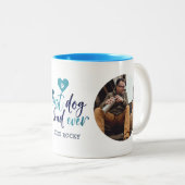 犬最高のパパEver 2-Photo Mag ツートーンマグカップ (正面右)