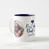 犬最高のパパEver 2-Photo Mag ツートーンマグカップ (正面左)