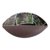 犬最高のパパEver 3xフォトコラージュ アメリカンフットボール (回転90)