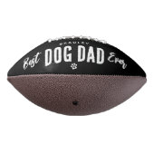 犬最高のパパEver 3xフォトコラージュ アメリカンフットボール (回転270)