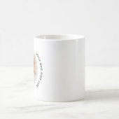 犬最高のパパEver Father's Dayの写真カスタム コーヒーマグカップ (中央)
