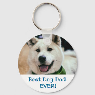 犬最高のパパEver Pet Photo キーホルダー
