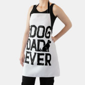 犬最高のパパEver Tシャツデザイン(3) エプロン (インサイチュ)