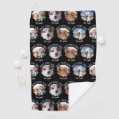 犬最高のパパParとYour 4 Dog's Photo ゴルフタオル (インサイチュ)