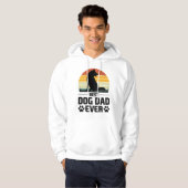 犬最高のパパTシャツ3 パーカ (正面フル)