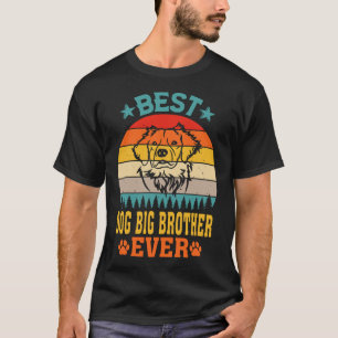 犬最高のビッグブラザーエバーヴィンテージ Tシャツ