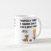 犬最高の友 コーヒーマグカップ (正面右)