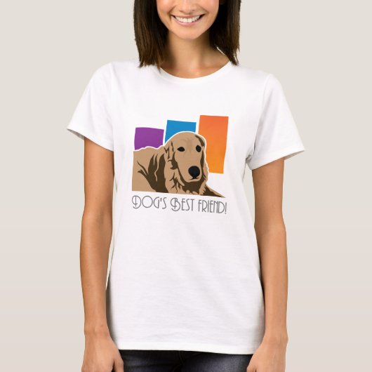犬最高の友 Tシャツ (正面)