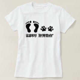 犬最高の友Tシャツ Tシャツ