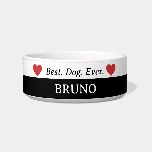 犬最高の常陶製ドッグボウル ボウル (正面)