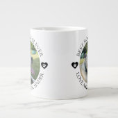 犬最高の母が母の日を撮影 ジャンボコーヒーマグカップ (正面)