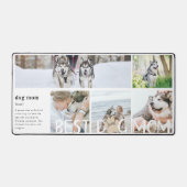 犬最高の母の定義 | 5枚の写真 デスクマット (正面)