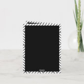 犬最高の母の日のグリーティングカード 招待状 (裏面)