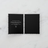 犬最高の母の日のグリーティングカード 招待状 (内部)