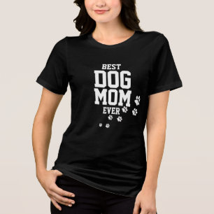 犬最高の母の永遠のシャツ – Paws T-Shirt Giftアイディア トライブレンドTシャツ