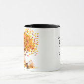 犬最高の母の秋、ダシュント マグカップ (中央)