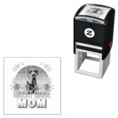 犬最高の母は今まで偉大なダーンフローラ恋人の母の日 セルフインキングスタンプ (インサイチュ)
