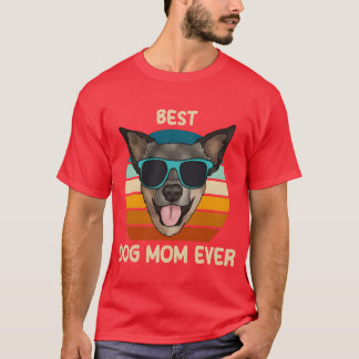 犬最高の母は常にオーストラリアの牛の犬のギフトガール Tシャツ