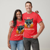 犬最高の母は常にオーストラリアの牛の犬のギフトガール Tシャツ (ユニセックス)