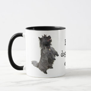 犬最高の母は常に写真文字コーヒー恋人 マグカップ