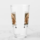 犬最高の母は常に – 母の誕生日写真かわいい犬の母 タンブラーグラス (左)