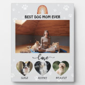 犬最高の母エバーお祝い フォトプラーク (正面)