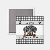 犬最高の母エバーダシュントカスタム マグネット (正面/裏面)