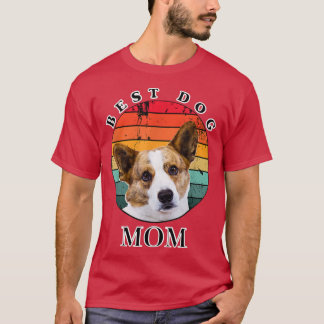 犬最高の母カーディガンウェルシュコーギー Tシャツ
