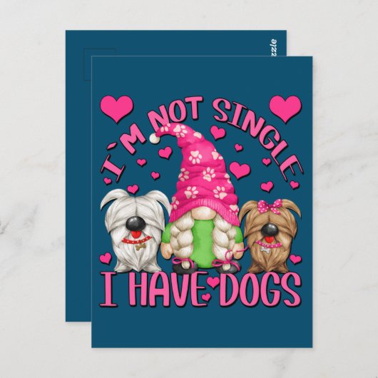 犬最高の母格言おもしろい犬ことわざ ポストカード (正面/裏面)