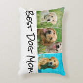 犬最高の母3フォトコラージュアクセントピロー アクセントクッション (正面(垂直))