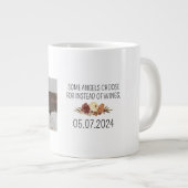 犬最高の母 |ドッグフォト手書き文字 ジャンボコーヒーマグカップ (正面右)