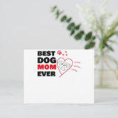 犬最高の母 ポストカード (スタンド正面)