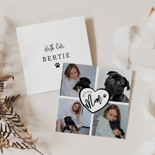 犬最高の母 写真のコラージュ