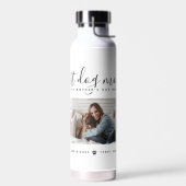 犬最高の母：犬パーソナライズされた写真母の日 ウォーターボトル (左面)