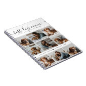 犬最高の母:犬パーソナライズされた写真母の日 ノートブック (右側)