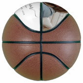 犬最高の母：犬パーソナライズされた写真母の日 バスケットボール (右)