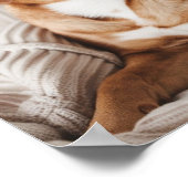 犬最高の母：犬パーソナライズされた写真母の日 ポスター (角)