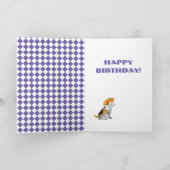 犬望遠鏡 カード (内部)