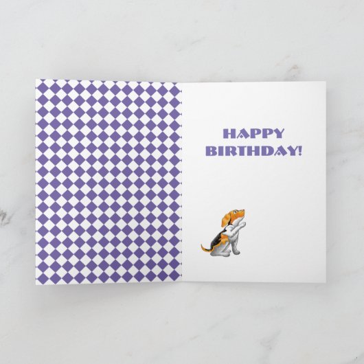 犬望遠鏡 カード (内部)