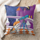 犬望遠鏡 クッション (ブランケット)